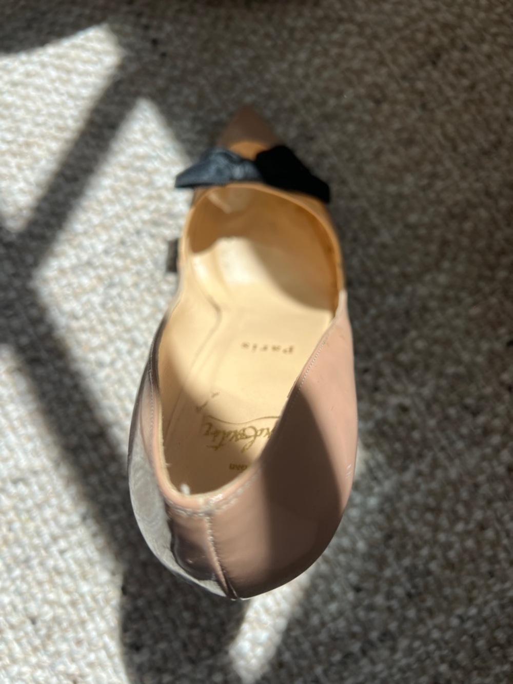 Christian Louboutin Patent Leather D'Orsay Pumps 37 - Picture 5 of 6